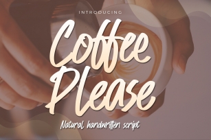 Coffee Please Font Download