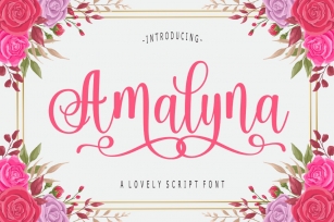 Amalyna Script Font Download
