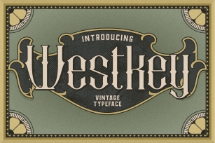 Westkey Victorian Type Font Download