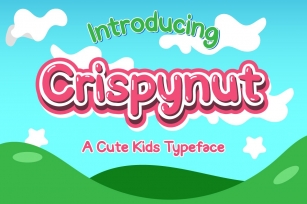 Crispynut Kids Cute Typeface Font Download