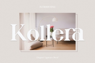 Kollera Elegant Ligauture Serif Font Download