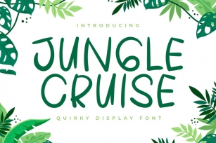 Jungle Cruise - Display Font Font Download