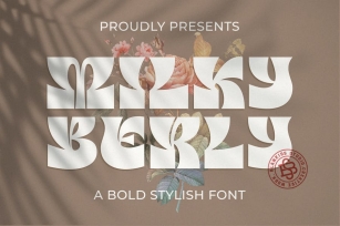 Milky Berly a Bold Stylish Font Font Download