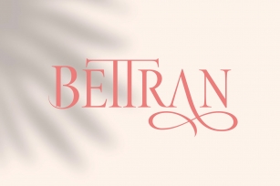 BETTRAN Font Download