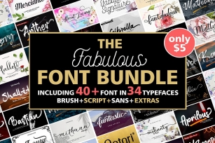 The Fabulous Bundle Font Download