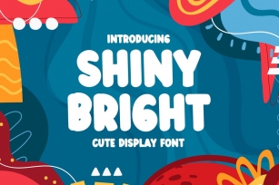 Shiny Bright - Cute Handwritten Display Font Font Download