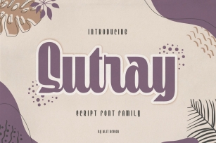 Sutray Typeface Font Download