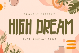 High Dream - Display Font Font Download