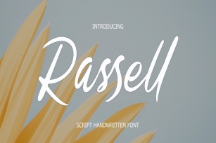 Rassell Font Download
