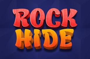 Rock Hide Font Download