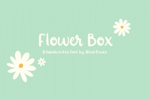 Flower Box Font Download