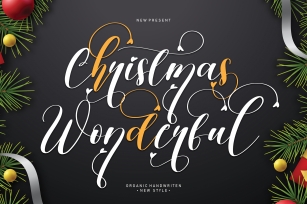 Christmas Wonderful Font Download