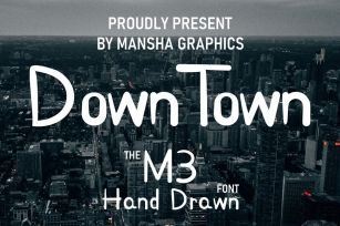 M3 Hand Drawn Font Download