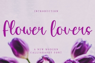 Flower Lovers Font Download