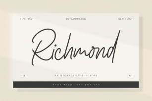 Richmond Font Download