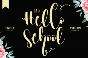Hello School Font Download