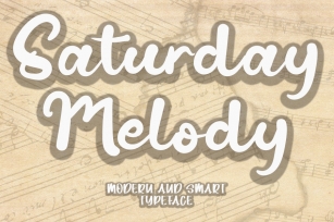 Saturday Melody Font Download