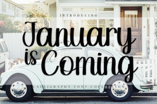 January is Coming Font Download