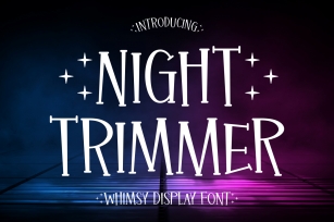 Night Trimmer Font Download