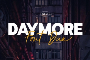 Daymore Font Duo Font Download