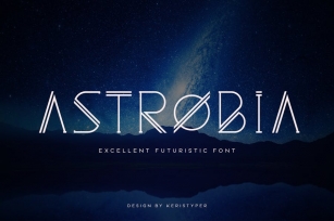 Astrobia Exellent Futuristic Font Font Download