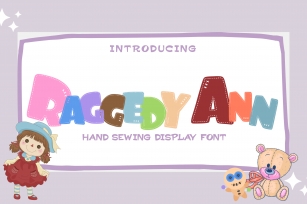 Raggedy Ann Font Download