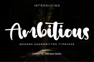 Ambitious Font Download