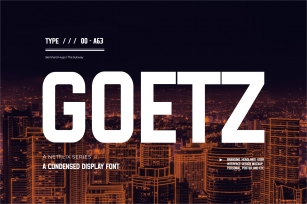 Goetz Font Download