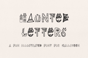 Haunted Letters Font Download