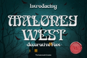 Maloney West Font Download