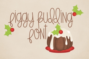 Figgy Pudding Font Download