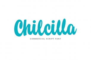 Chilcilla Comercial script Font Download