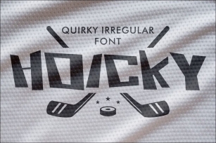 Hoicky - Quirky Irregular Font Font Download