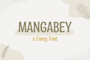 Mangabey Font Download