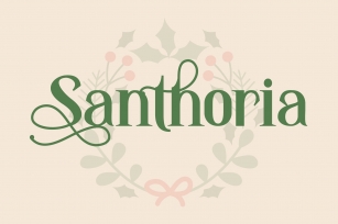Santhoria Font Download