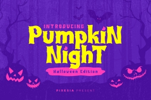 Pumpkin Night Font Download