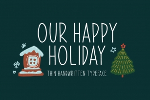 Our Happy Holiday Font Download