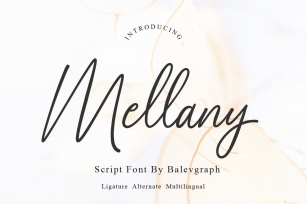 Mellany Font Download