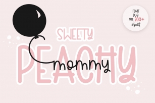 Sweety Peachy Mommy Font Download