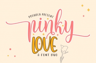 Pinky Love Duo Font Download