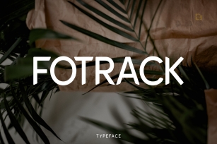 Fotrack Typeface Font Download