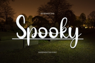 Spooky Font Download