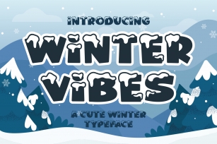 Winter Vibes Font Download