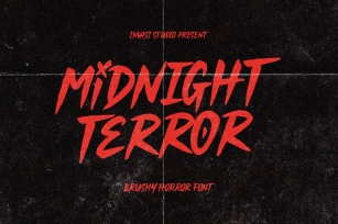 Midnight Terror Font Download