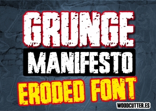 Grunge Manifesto Font Download