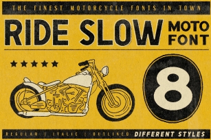 Ride Slow Font Download