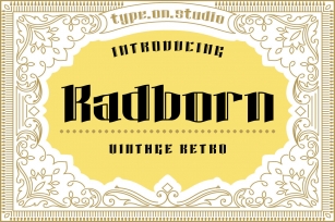 Radborn Font Download