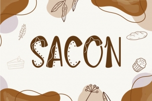 Sacon Font Download