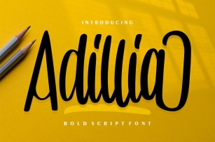 Adillia Font Download