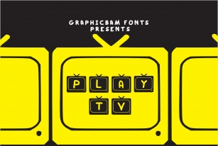 Play TV Font Download